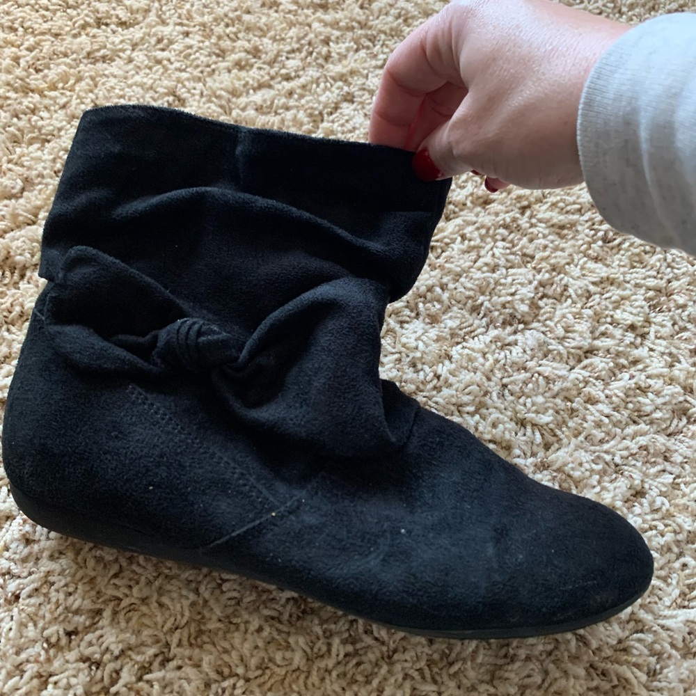 Black booties